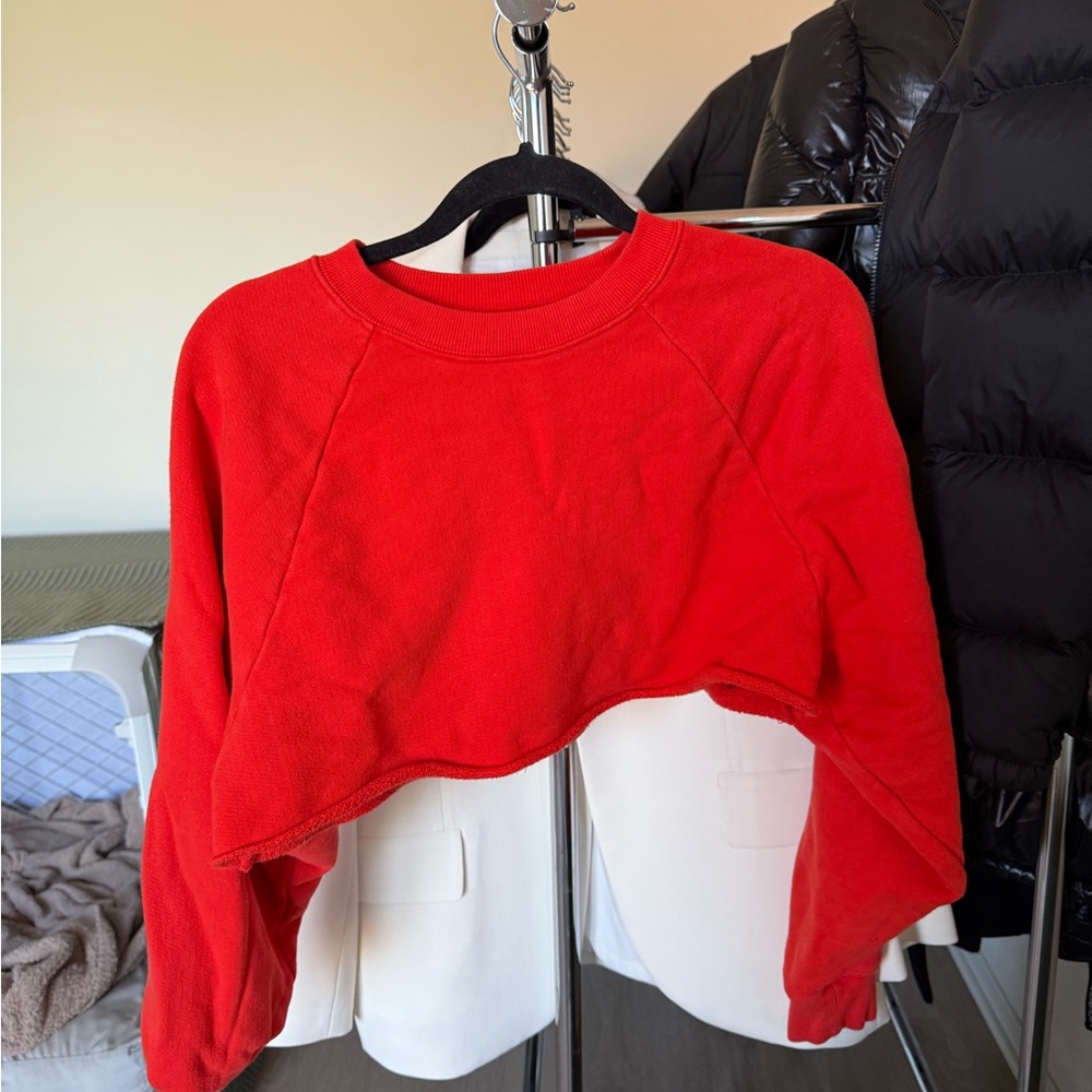 Alo Yoga Cropped Sweatshirt